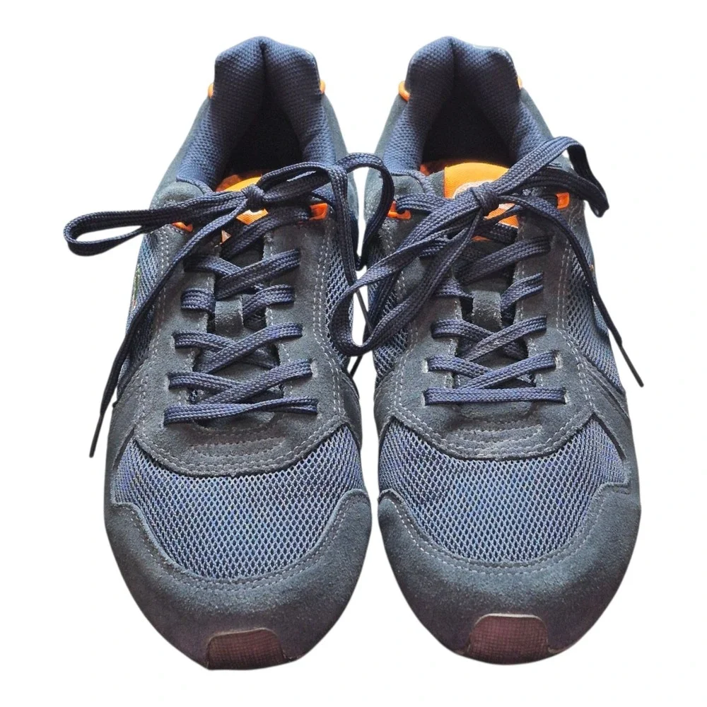 Lacoste Venta Sneakers 7-17SRM2094X66 Suede Running Shoe Logo EUC Men's 10‎